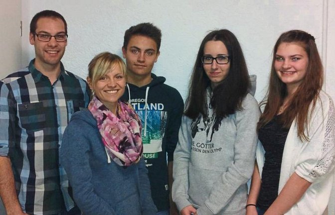 Der neue Jugendausschuss des TV Sersheim (von links): Marcel Mozer, Kira Grau, Yannis Grau, Isabel Brandhuber und Lena Brüggemann.  Foto: p