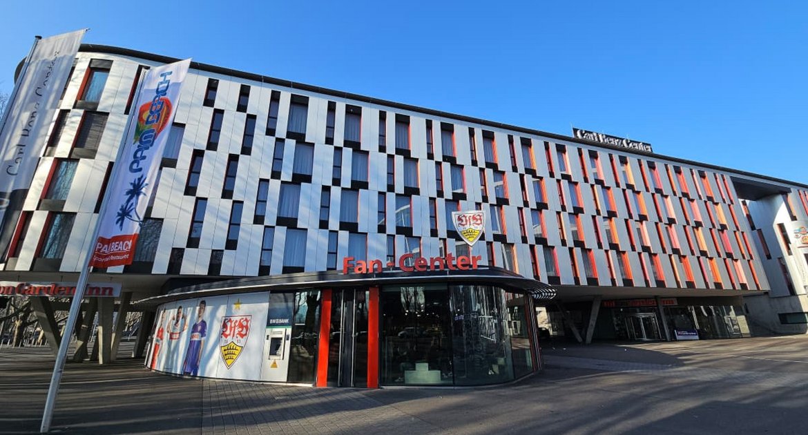 Bald im Besitz des VfB Stuttgart? Das Carl Benz Center im Neckarpark.