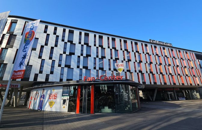 Bald im Besitz des VfB Stuttgart? Das Carl Benz Center im Neckarpark.<span class='image-autor'>Baumann</span>