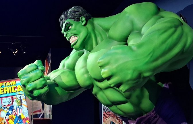 Grüne Aussichten: Hulk gehört fest zum Marvel-Team.    Archivfoto: Kauer/VKZ