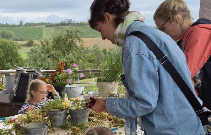 Bastelangebote stehen bei Kindern und Eltern hoch im Kurs.  <span class='image-autor'>Foto: p</span>