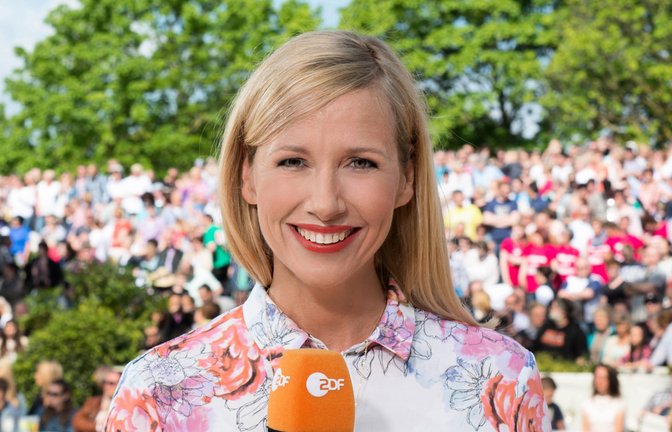 Moderatorin Andrea "Kiwi" Kiewel.<span class='image-autor'>Foto: ZDF und Sascha Baumann</span>