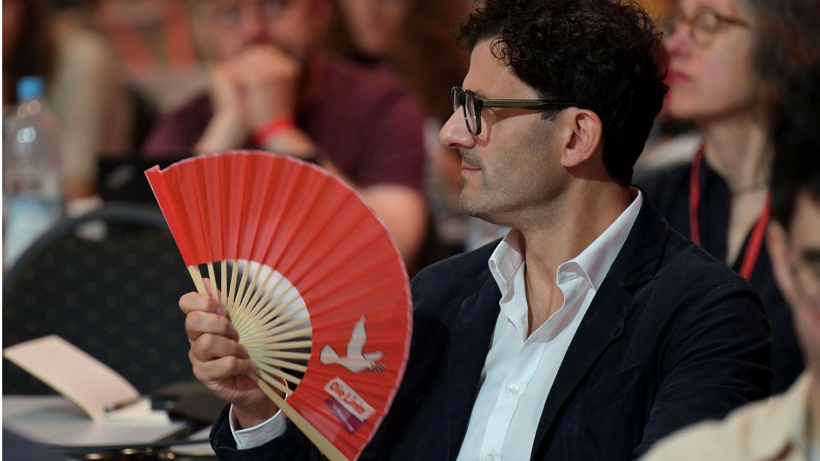 Linken-Chef Luigi Pantisano: Wir ihm der neue Job schon zu heiß?Foto: Michael Bahlo/dpa