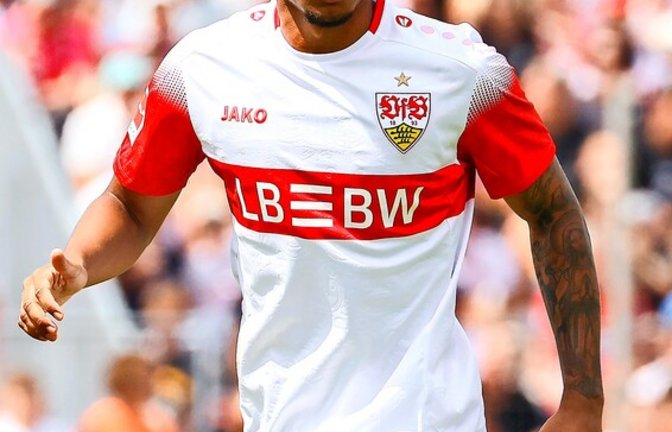 Nikolas Nartey, eigentlich zentraler Mittelfeldspieler, lief auch im Test gegen die TSG Balingen als rechter Außenverteidiger auf.<span class='image-autor'>Foto: Baumann</span>