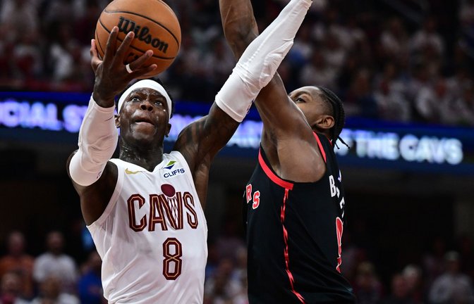 Dennis Schröder hatte einen starken Abend für Cleveland.<span class='image-autor'>Foto: David Dermer/AP/dpa</span>