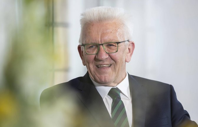 Der Dienstwagen von Winfried Kretschmann bekommt im Check der Deutschen Umwelthilfe die „Grünen Karte“ (Archivbild).<span class='image-autor'>Foto: IMAGO/imagebroker/IMAGO/imageBROKER/Arnulf Hettrich</span>
