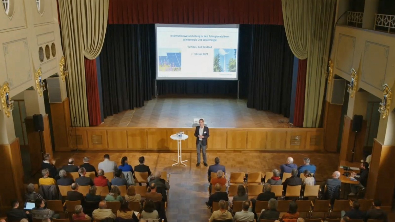 Gut besucht: die Informationsveranstaltung des Regionalverbandes in Bad Wildbad. Foto: Friedrich Gut besucht: die Informationsveranstaltung des Regionalverbandes in Bad Wildbad. Foto: Friedrich