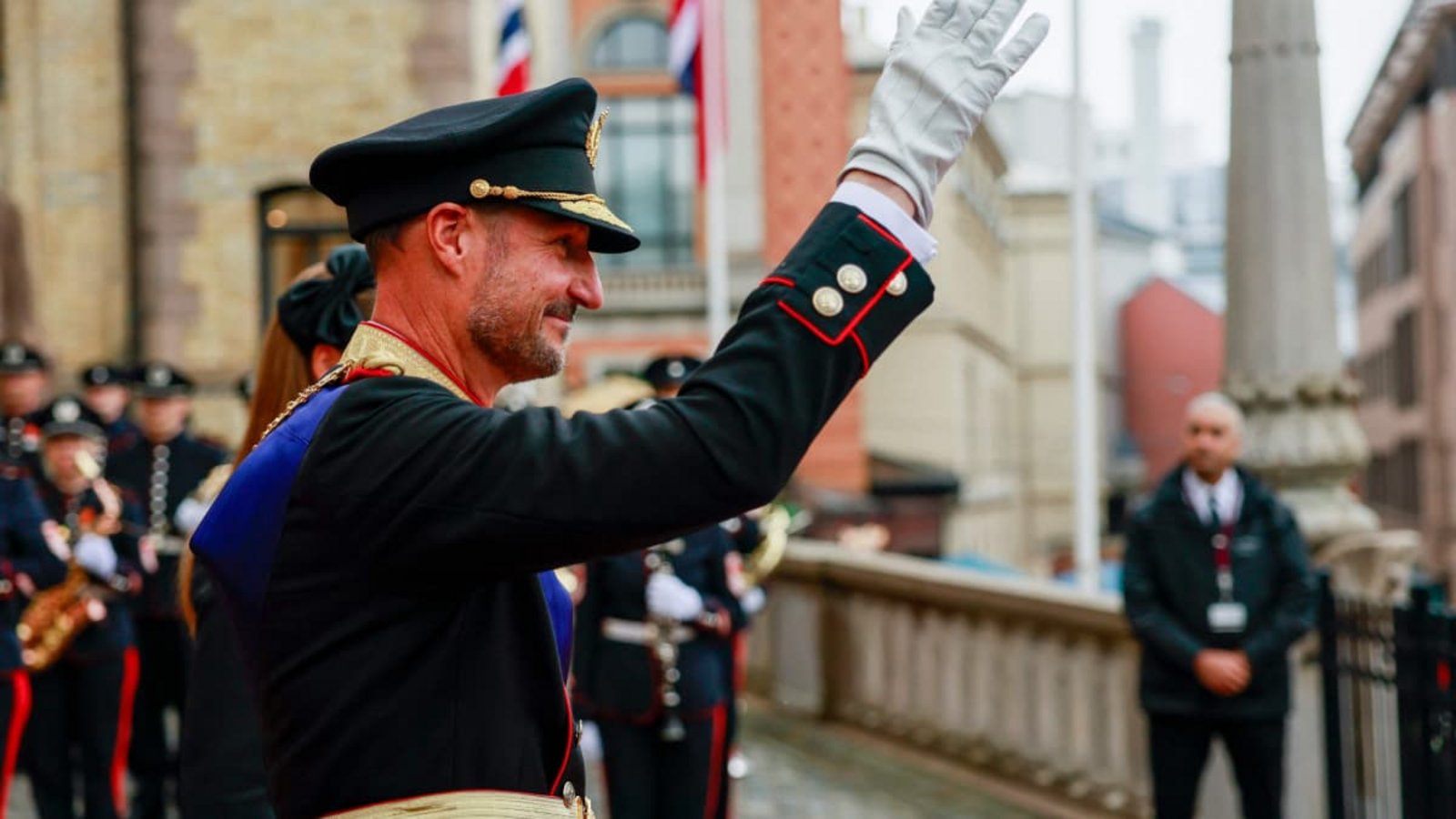 König Haakon VIII von Norwegen nach der offiziellen Eröffnung des Parlaments am 2. Oktober 2026.JONAS BEEN HENRIKSEN/afp