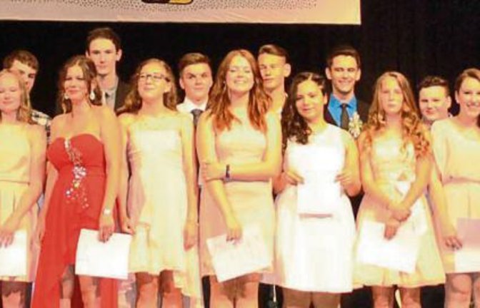 Die ausgezeichneten Schüler der Illinger Schule am Stromberg. Foto: Stahlfeld