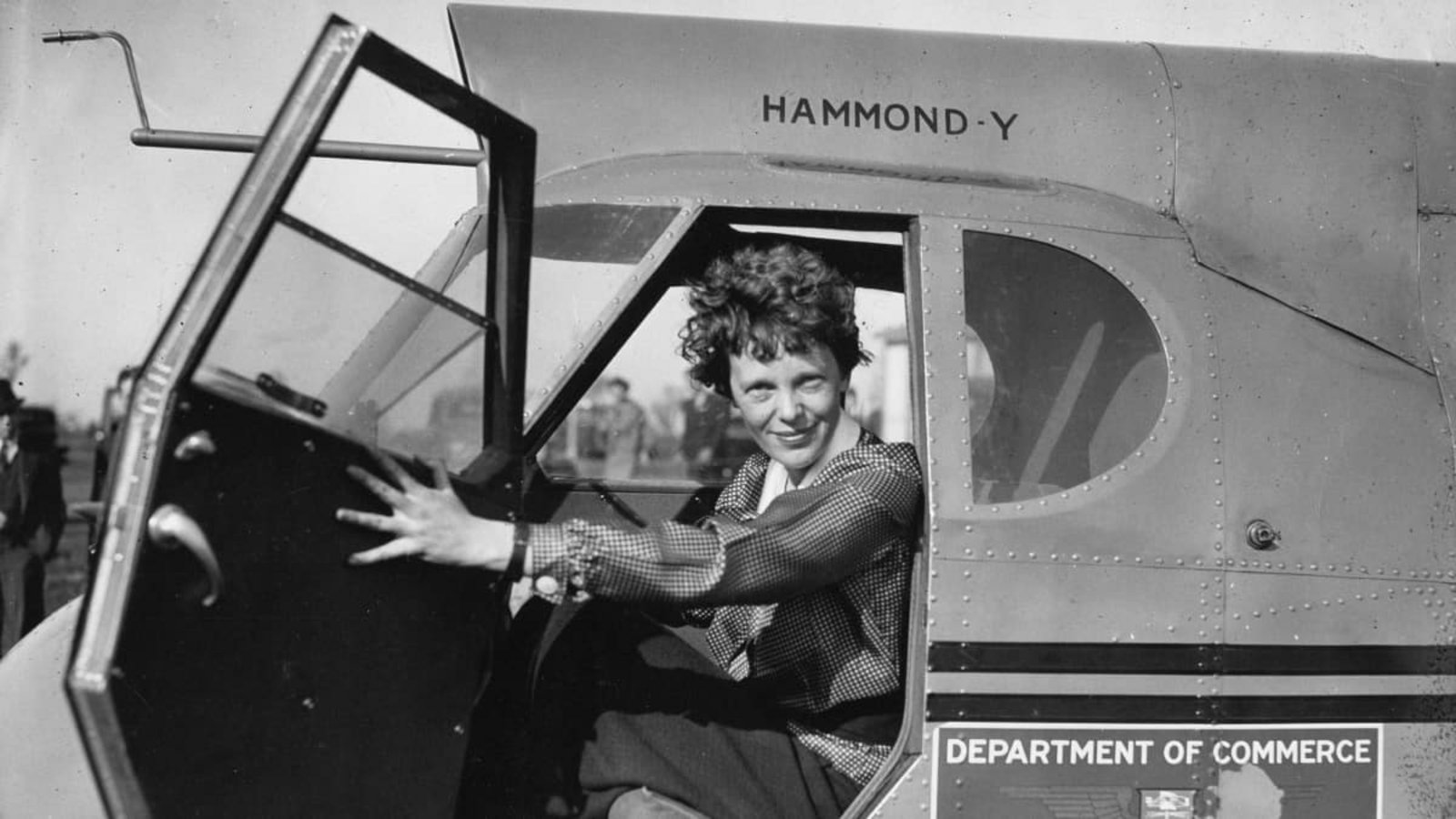 Luftfahrtpionierin Amelia Earhart am 17. November 1936 in Washington.IMAGO/ZUMA Press Wire Luftfahrtpionierin Amelia Earhart am 17. November 1936 in Washington.IMAGO/ZUMA Press Wire