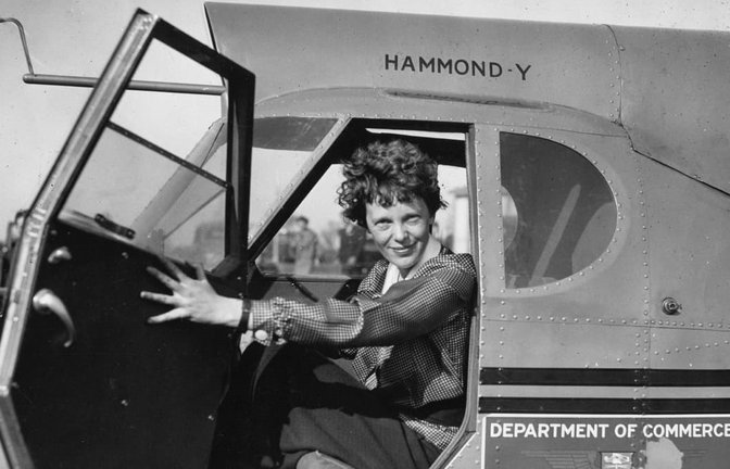 Luftfahrtpionierin Amelia Earhart am 17. November  1936 in  Washington.<span class='image-autor'>IMAGO/ZUMA Press Wire</span>