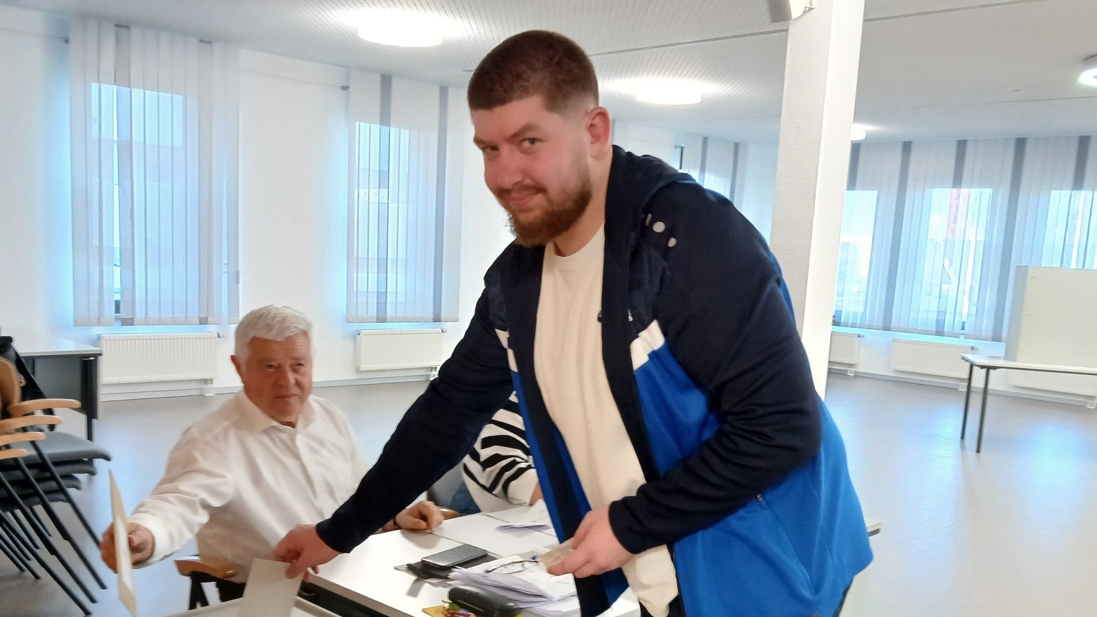 Dagegen ist es im Illinger Rathaus bis zum Nachmittag eher ruhig. Foto: Müller