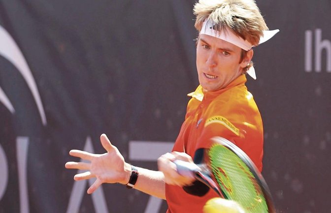Zum fünften Mal in seiner Karriere hat der 26 Jahre alte Cedrik-Marcel Stebe ein Turnier der Challenger-Serie gewonnen. Foto: Archiv/Küppers