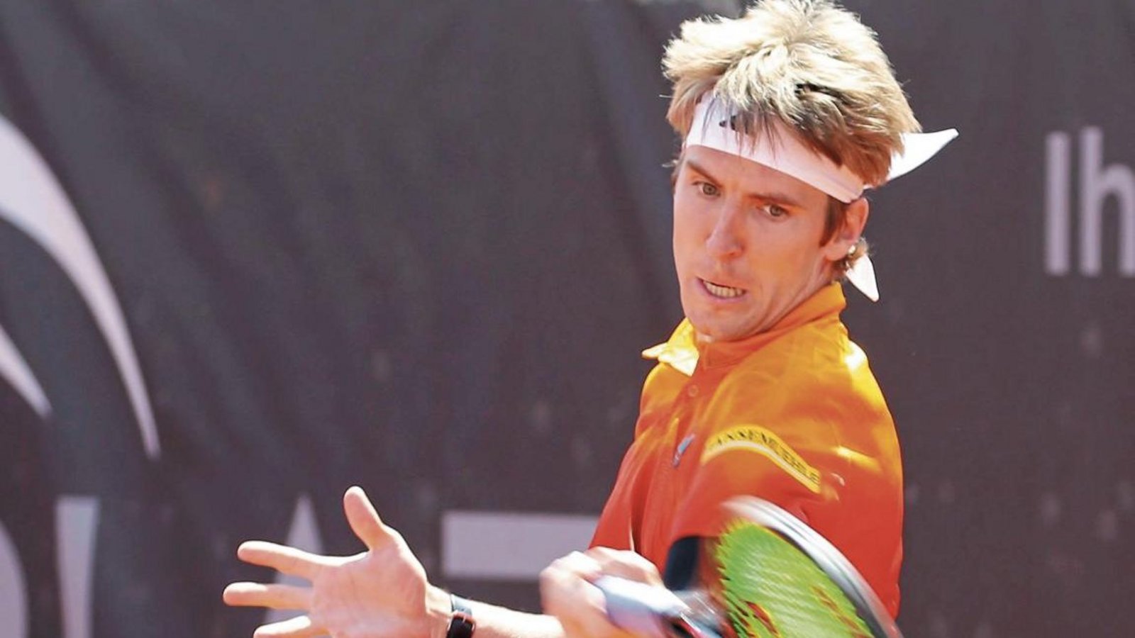 Zum fünften Mal in seiner Karriere hat der 26 Jahre alte Cedrik-Marcel Stebe ein Turnier der Challenger-Serie gewonnen. Foto: Archiv/Küppers