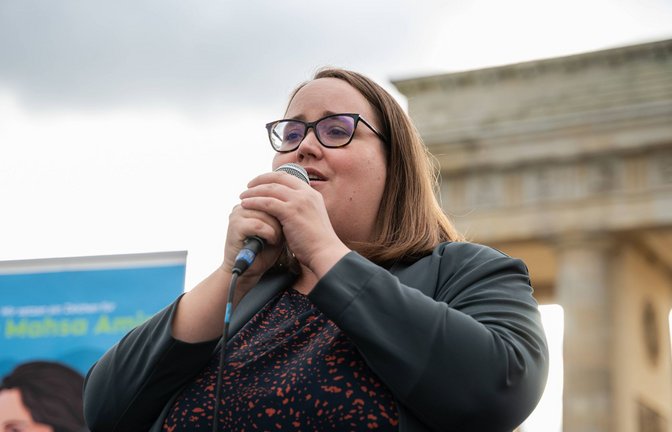 Auch gegen Grünen-Chefin Ricarda Lang richteten sich die jüngsten Proteste. (Archivbild)<span class='image-autor'>Foto: IMAGO/Olaf Schuelke</span>