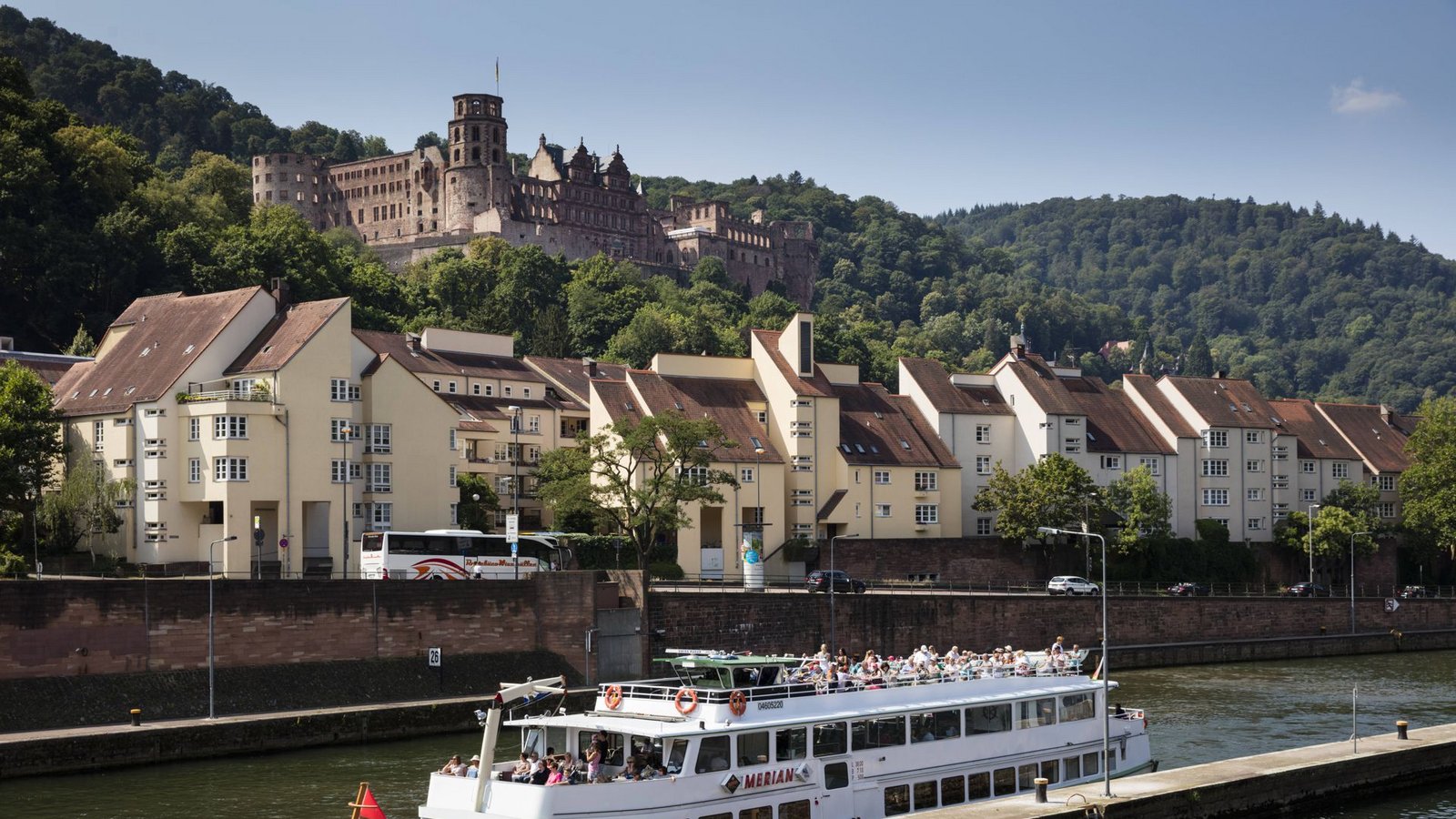 Keinen Koffer in Berlin, aber eine Akte in Hamburg – das gilt bald auch für Ausflugsdampfer in Heidelberg.Foto: imago images/Wilfried Wirth
