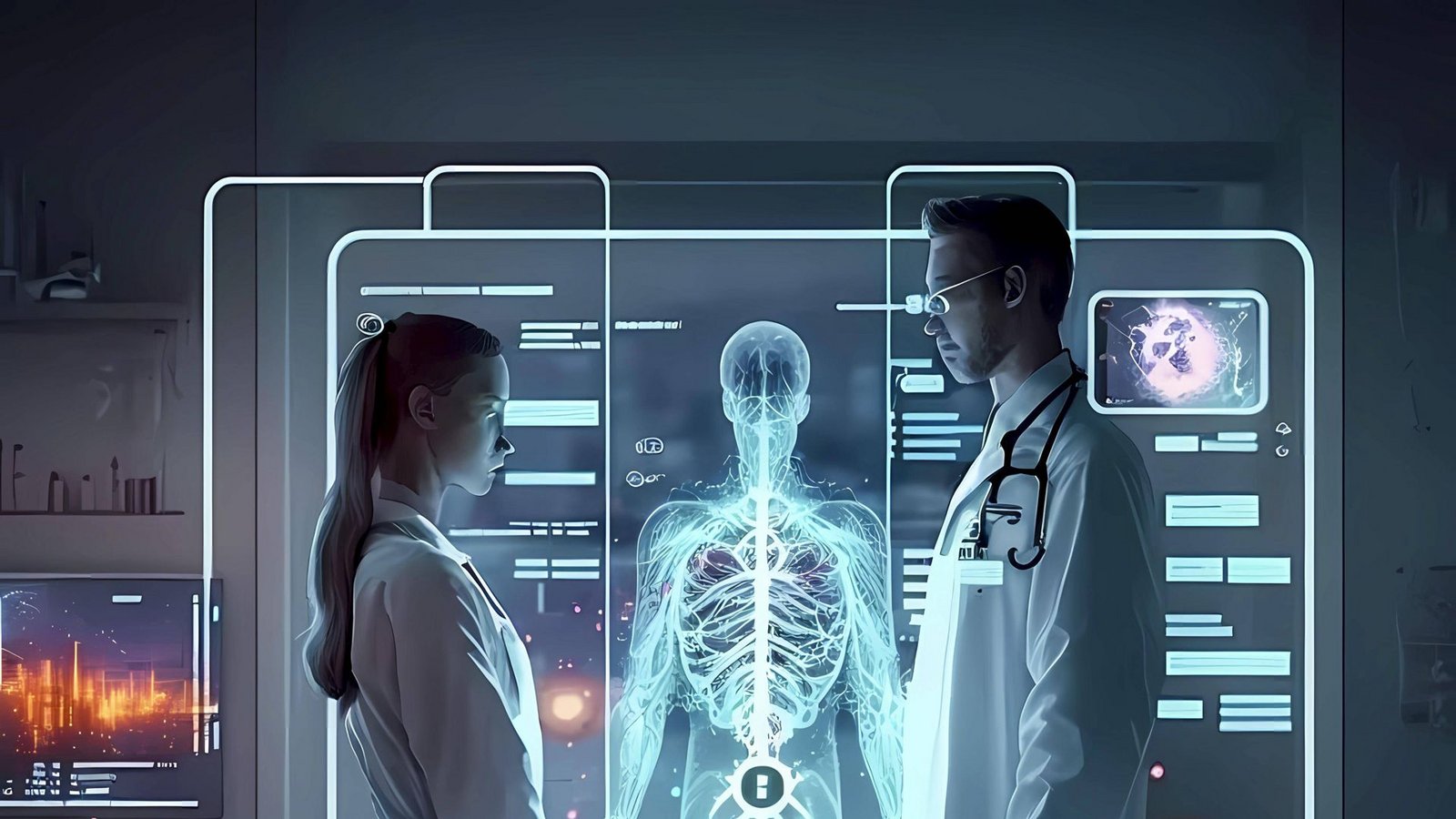 Damit KI-basierende Assistenzsysteme zum Alltag in Kliniken und Arztpraxen gehören, müssen mehr Gesundheitsdaten digitalisiert werden.Foto: IMAGO/imagebroker/IMAGO/imageBROKER/Martin Moxter Damit KI-basierende Assistenzsysteme zum Alltag in Kliniken und Arztpraxen gehören, müssen mehr Gesundheitsdaten digitalisiert werden.Foto: IMAGO/imagebroker/IMAGO/imageBROKER/Martin Moxter