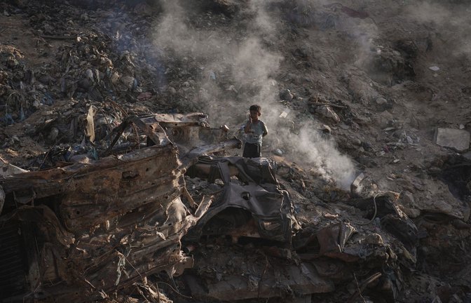 "Diese Kinder verdienen nicht, was sie durchmachen müssen", sagte Fazier bei der Vorstellung des Bericht. (Archivbild)<span class='image-autor'>Foto: Jehad Alshrafi/AP/dpa</span>