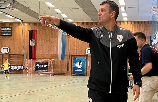 Vujkan Vukmirovic soll den Stuttgarter Futsal Club zur deutschen Meisterschaft führen.<span class='image-autor'>Foto: SFC/Futsal</span>