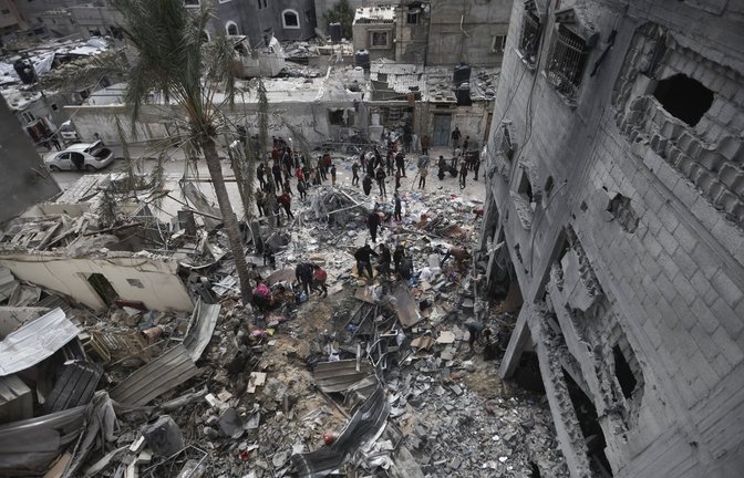 Seit einem Jahr befindet sich der Gazastreifen wieder im Kriegszustand. (Archivbild)<span class='image-autor'>Foto: dpa/Mohammed Dahman</span>