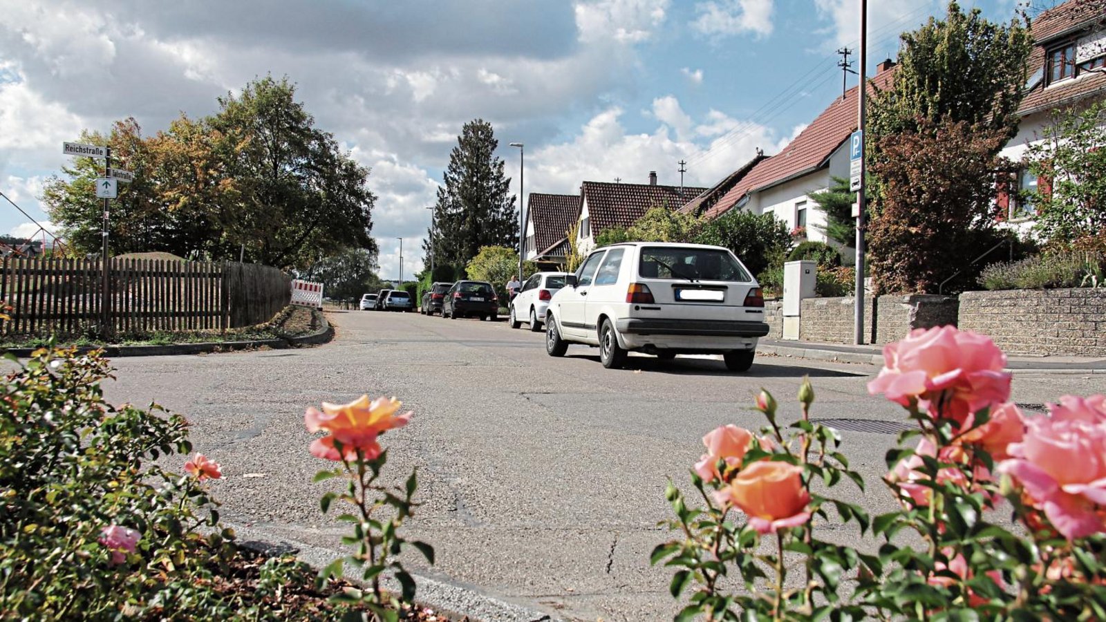 Im Zuge der Sanierung der erweiterten Ortsmitte wird auch die Sersheimer Talstraße erneuert. Foto: Banholzer Im Zuge der Sanierung der erweiterten Ortsmitte wird auch die Sersheimer Talstraße erneuert. Foto: Banholzer