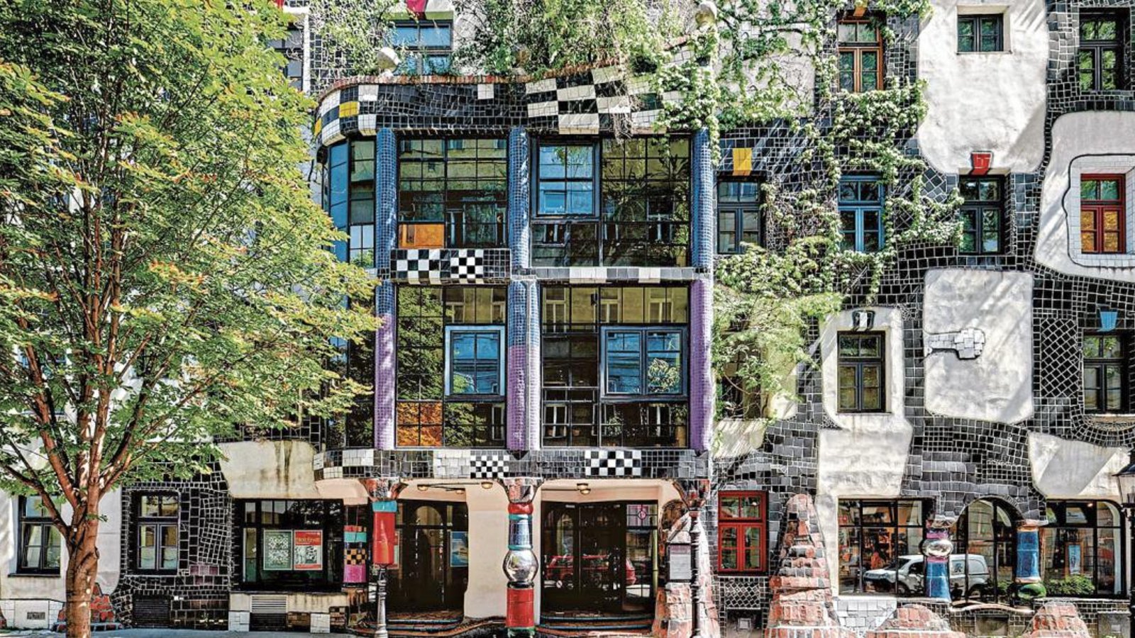 Das Hundertwasserhaus in Wien. Foto: p
