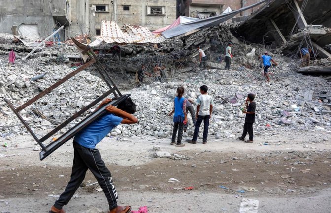 Im von Israel umkämpften Gazastreifen sind nur noch 3 Prozent der landwirtschaftlichen Anbauflächen zugänglich und unbeschädigt (Archivfoto).<span class='image-autor'>OMAR AL-QATTAA/afp</span>