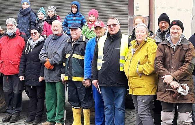 Das Helferteam des Metterputzes. <span class='image-autor'>Foto: p</span>