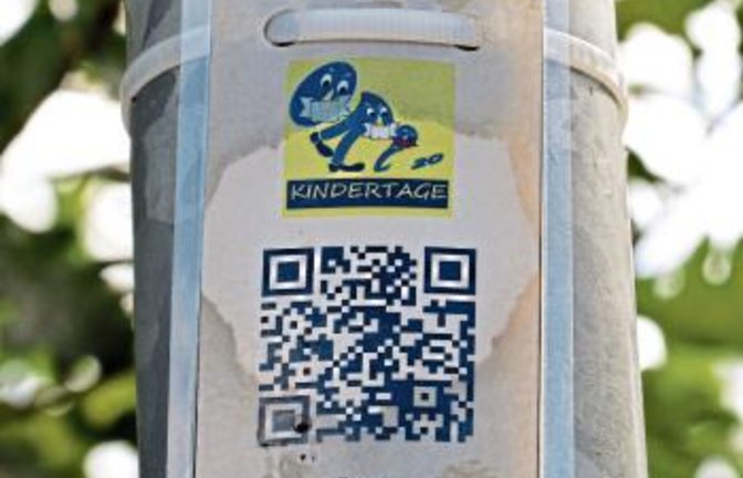 Codes zum Einscannen in Oberriexingen.