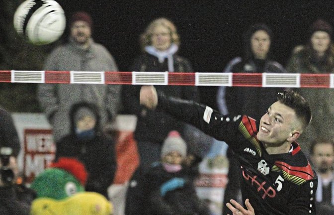 Nur selten ist Johannes Jungclaussen zu Rückschlägen gegen Österreich gekommen. Wenn, dann waren sie aber richtig gefährlich. Foto: Nachreiner