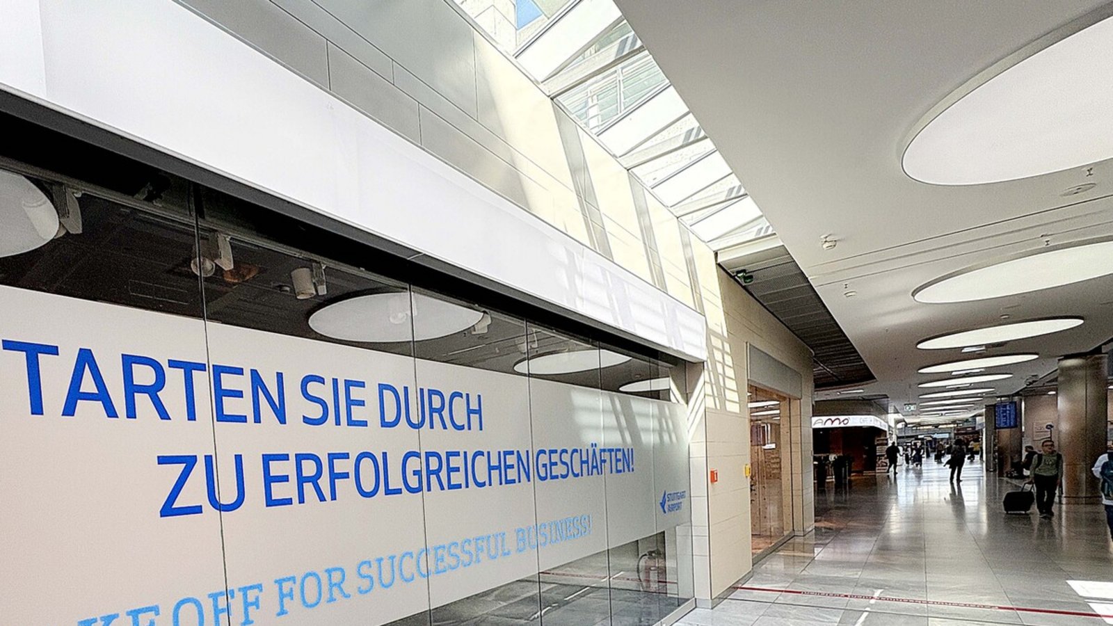 Am Flughafen Stuttgart warten Handelsflächen auf neue Betreiber. Am Flughafen Stuttgart warten Handelsflächen auf neue Betreiber.Foto: Christian Milankovic