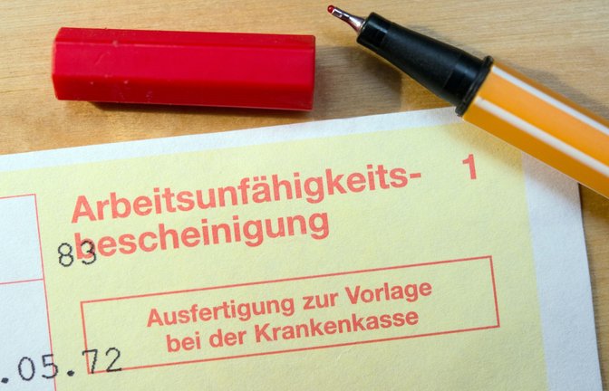 2022 war ein Rekordjahr bei den Krankschreibungen in Baden-Württemberg.<span class='image-autor'>Foto: dpa/Patrick Pleul</span>