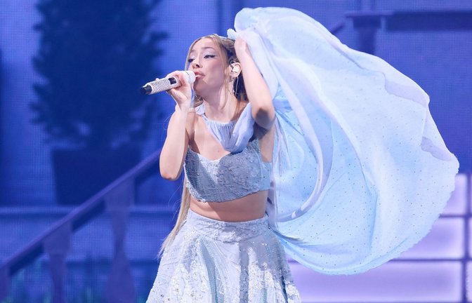 Ayliva bei einem Konzert in Berlin im September.<span class='image-autor'>Foto: Imago/Berlinfoto</span>