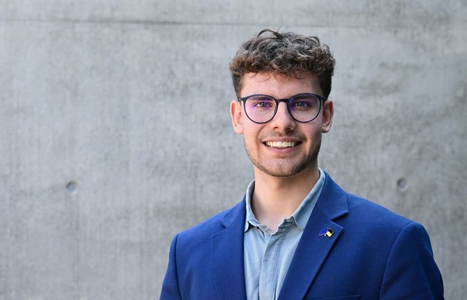 Joshua Meisel ist der Vorsitzende des Landesschülerbeirats und  offizieller Berater des Landes in Schulfragen.<span class='image-autor'>Foto: dpa/Bernd Weißbrod</span>