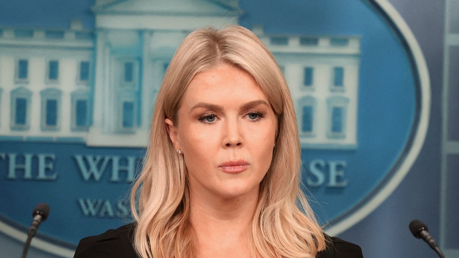 Will einem Chatverlauf zufolge keine „Bullshit-Anfragen“ mehr hören: Trump-Sprecherin Karoline Leavitt.Foto: AFP Will einem Chatverlauf zufolge keine „Bullshit-Anfragen“ mehr hören: Trump-Sprecherin Karoline Leavitt.Foto: AFP