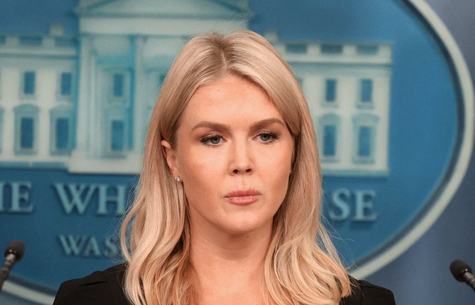 Will einem Chatverlauf zufolge keine „Bullshit-Anfragen“ mehr hören: Trump-Sprecherin Karoline Leavitt.<span class='image-autor'>Foto: AFP</span>