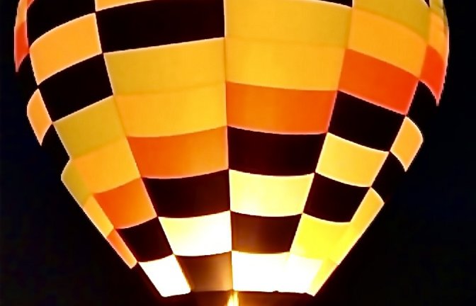 „Ballon-Glühen“ der Ballongruppe Kieselbronn.