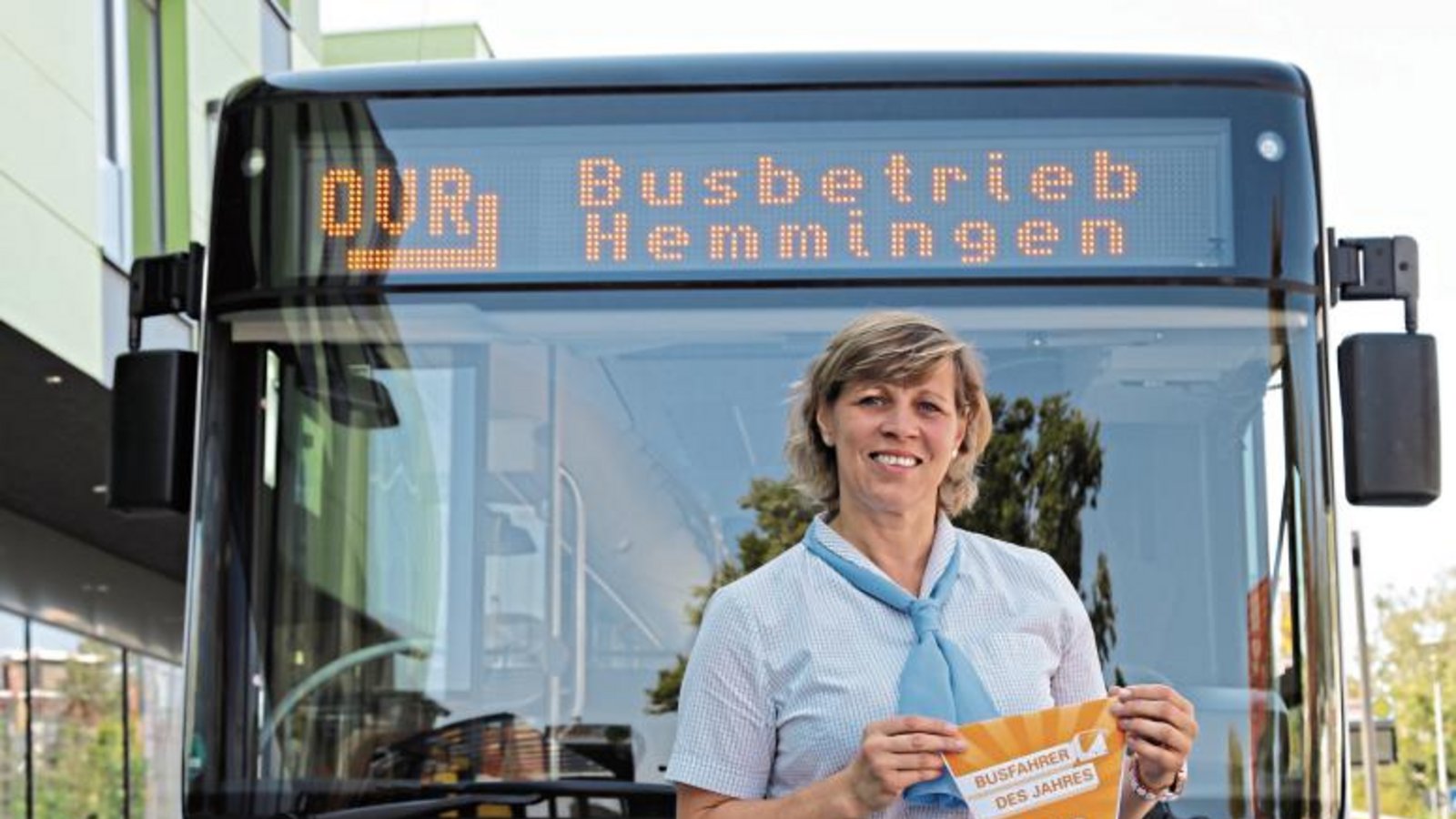 Mona Schneider ist zum zweiten Mal in Folge von den Fahrgästen gewählt worden. Foto: p Mona Schneider ist zum zweiten Mal in Folge von den Fahrgästen gewählt worden. Foto: p