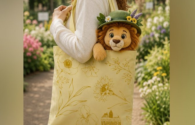 Wird Löwe "Enzo" das Maskottchen der Gartenschau? Noch ist nichts entschieden. Foto: pv