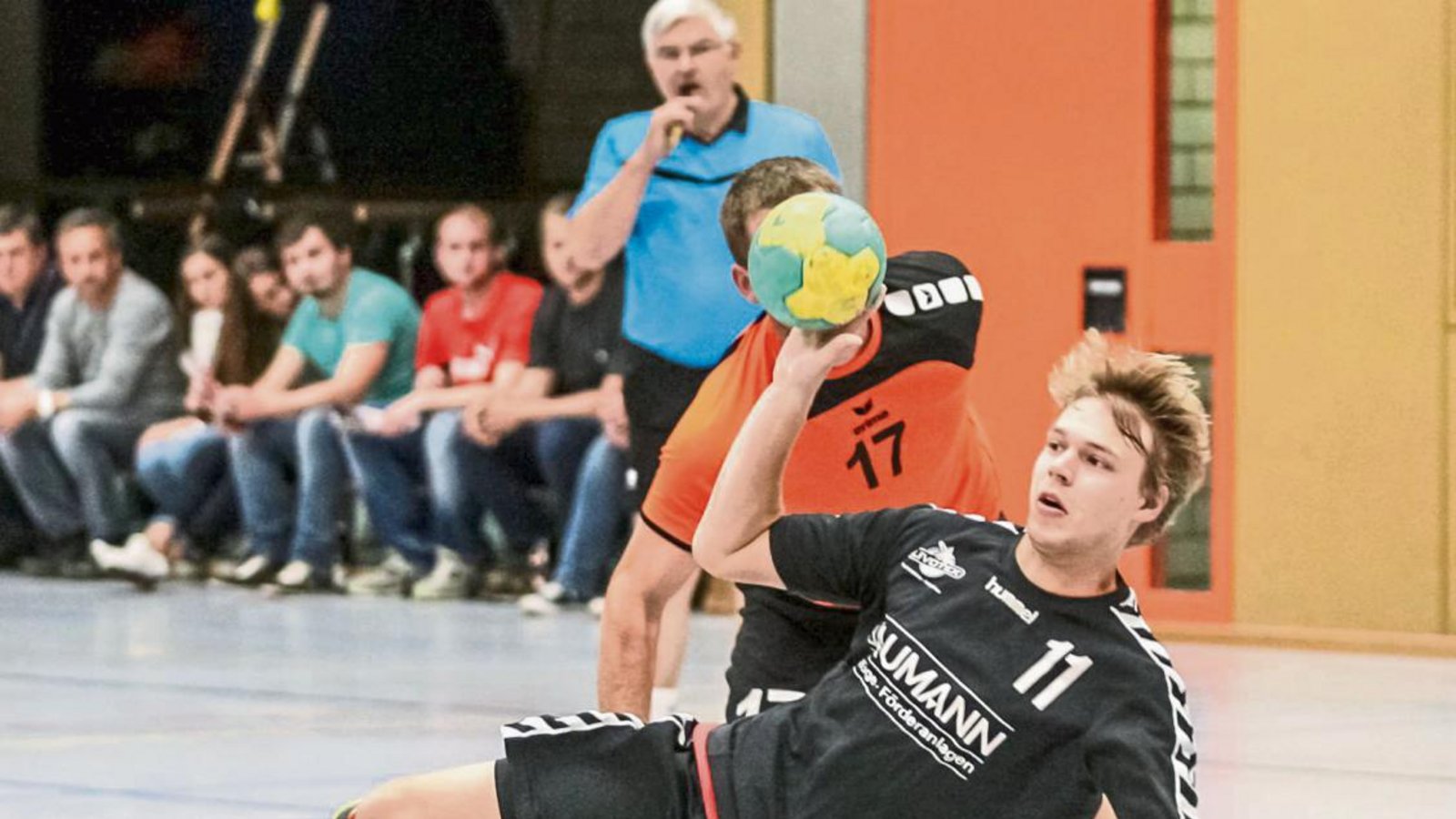 David Bugdalle hat mit dem CVJM Enzweihingen den zweiten Sieg in dieser Saison gefeiert. Reicht es zum Klassenerhalt? Foto: Simecek