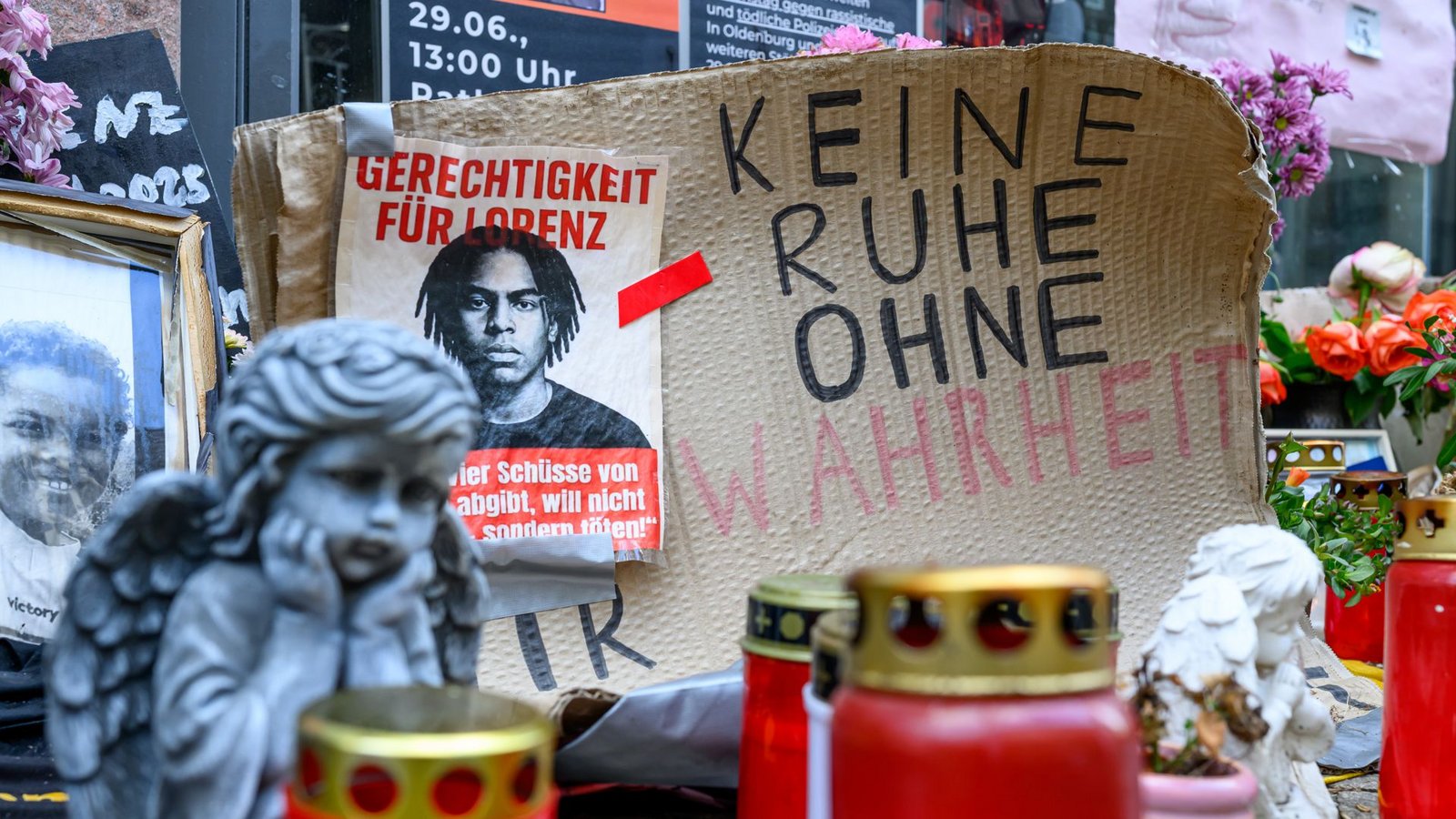 In Oldenburg wurde am Samstag vor Ostern der 21-Jährige Lorenz A. von der Polizei erschossen. (Archivbild)Foto: Izabela Mittwollen/dpa/Izabela Mittwollen