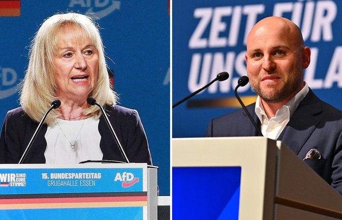 Christina Baum sollte nicht mehr über die  Landesliste in den Bundestag einziehen. Dass die 69-Jährige aber immer noch im Südwesten präsent ist, überrascht den AfD-Landesvorsitzenden Markus Frohnmaier.<span class='image-autor'>Foto: imago/dts Nachrichtenagentur, Jan-Philipp Strobel/dpa</span>