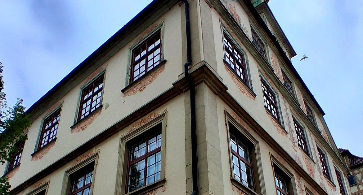Rathaus Vaihingen Verwaltung Denkmal Marktplatz Bürgerbüro. Foto: Kauer