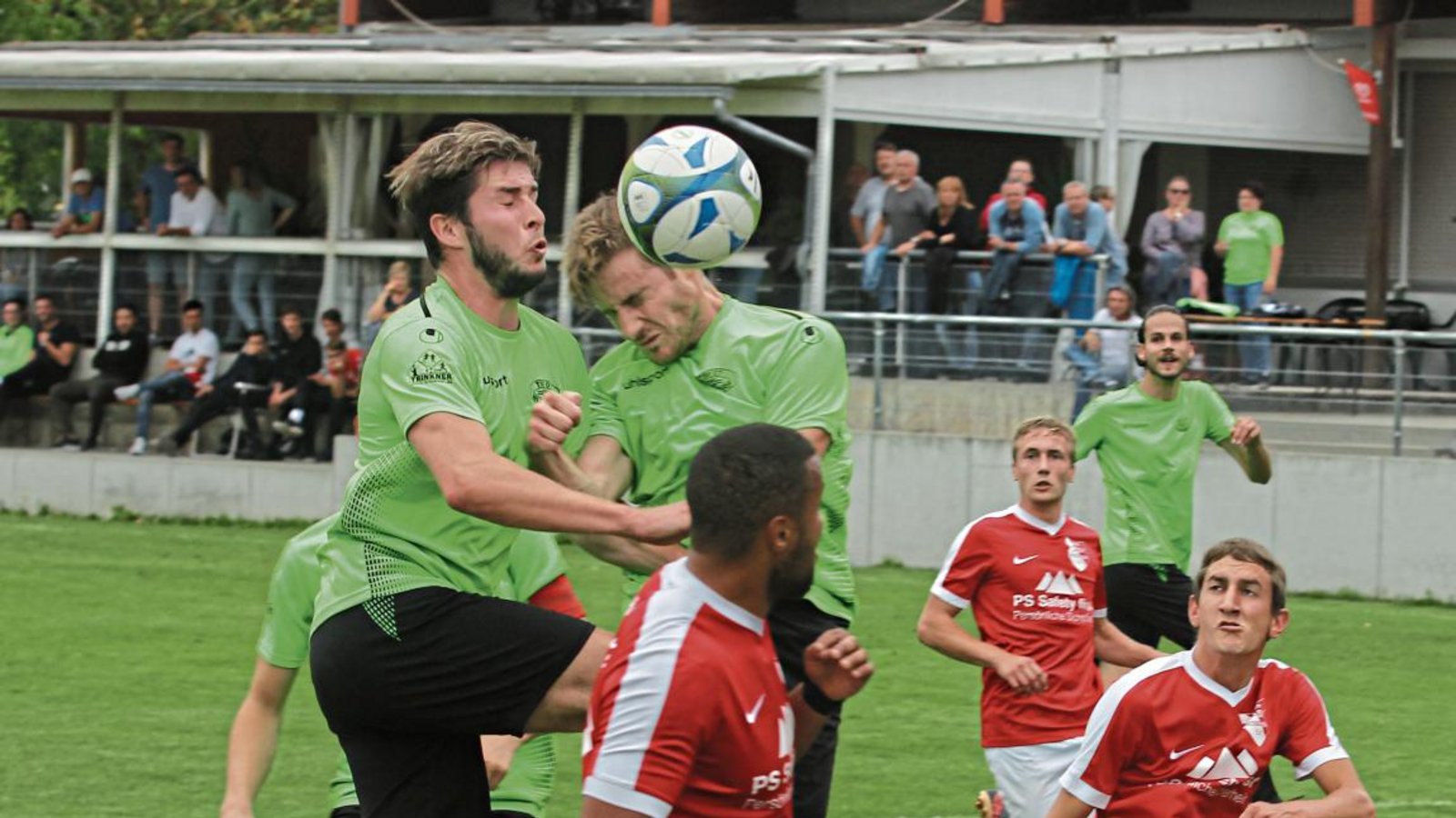 Thorsten Josenhans und Lukas Wizemann (von links) bewiesen im vergangenen Jahr Luftüberlegenheit. Am Sonntag kommt der SVW. Foto: Nachreiner Thorsten Josenhans und Lukas Wizemann (von links) bewiesen im vergangenen Jahr Luftüberlegenheit. Am Sonntag kommt der SVW. Foto: Nachreiner