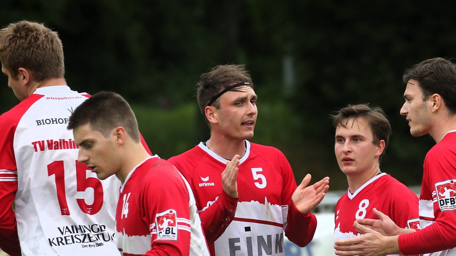 Voller Tatendrang (von links): Tobias Maurer, Jakob Kilpper, Jaro Jungclaussen, Jacob Jungclaussen und Johannes Jungclaussen. Ab Samstagmittag greifen sie bei der DM an. Foto: Küppers