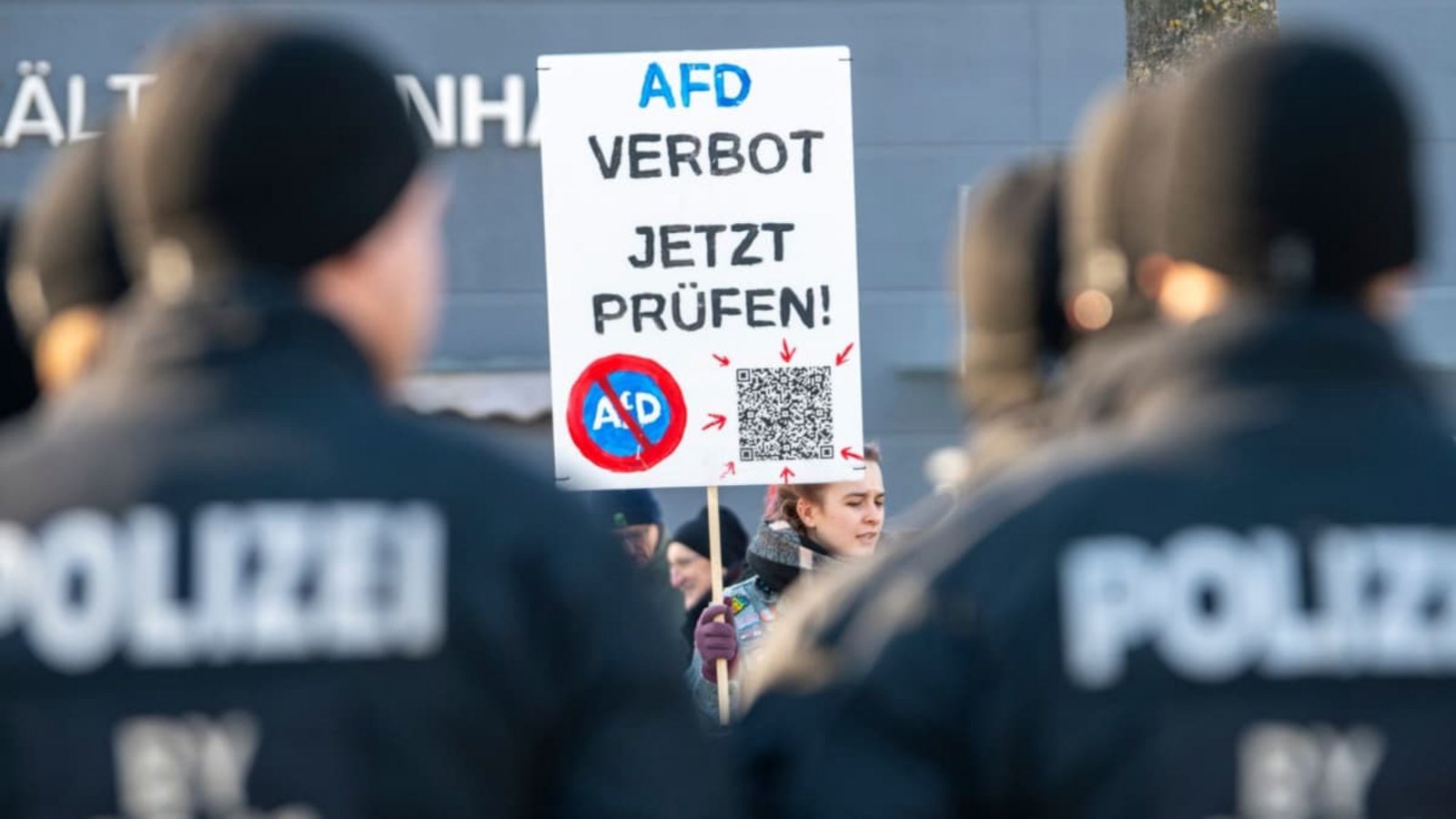 Eine Demonstration gegen die Gründung des bayerischen Landesverbandes der AfD-Jugendorganisation.Stefan Puchner/dpa