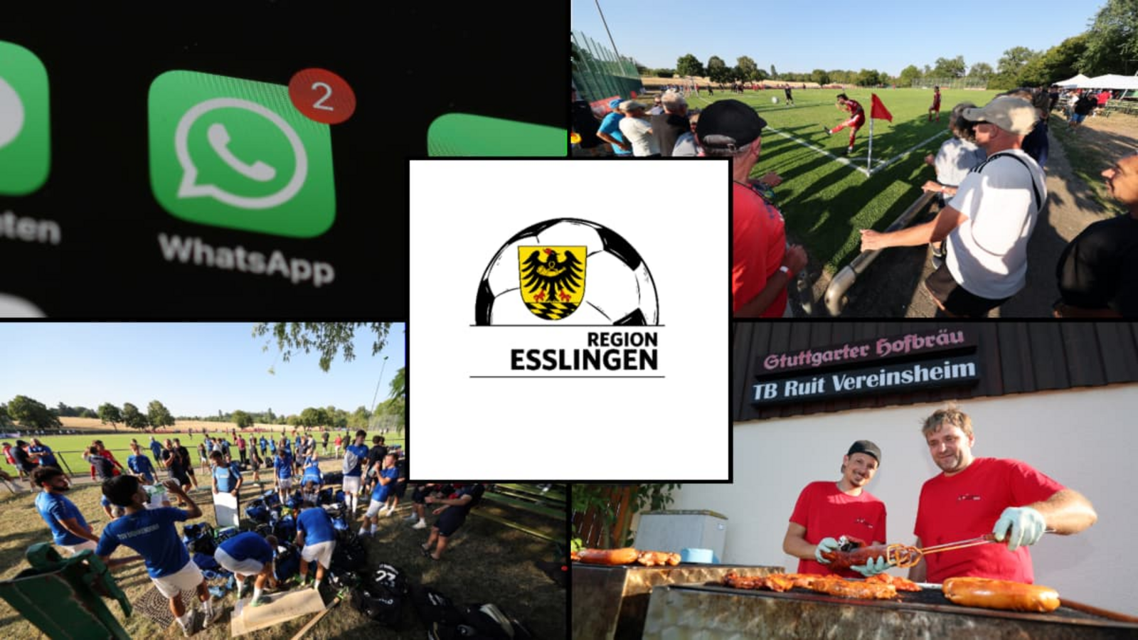 Beim EZ-Pokal geht es hoch her - alle Informationen dazu gibt es auch über unseren neuen Whatsapp-Kanal "Fußball Region Esslingen" direkt aufs Smartphone.Robin Rudel (3), imago/Rene Traut, StZN