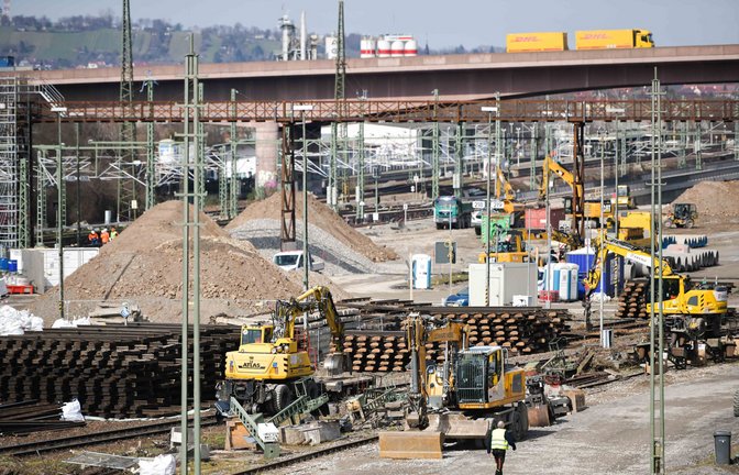 Der künftige Abstellbahnhof Stuttgart-Untertürkheim: Wie viel Krach ist tolerabel?<span class='image-autor'>Foto: LICHTGUT/Max Kovalenko</span>