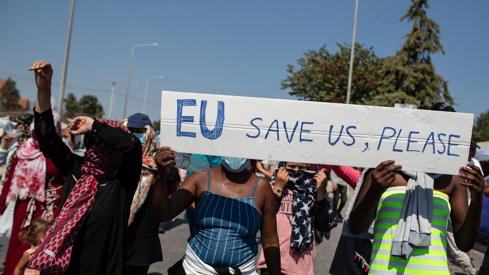 Flüchtlinge suchen Hilfe in der EU.Foto: dpa/Petros Giannakouris Flüchtlinge suchen Hilfe in der EU.Foto: dpa/Petros Giannakouris