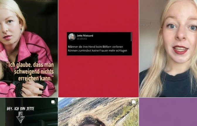 Jette Nietzard ist nicht auf den Mund gefallen.<span class='image-autor'>Foto: Instagram/Screenshot</span>
